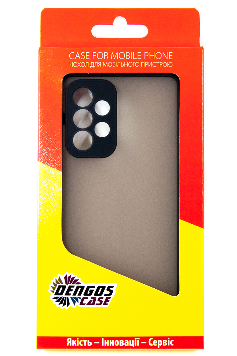 Накладка DENGOS для Samsung Galaxy A53 Matt Black (DG-TPU-MATT-100) · 5