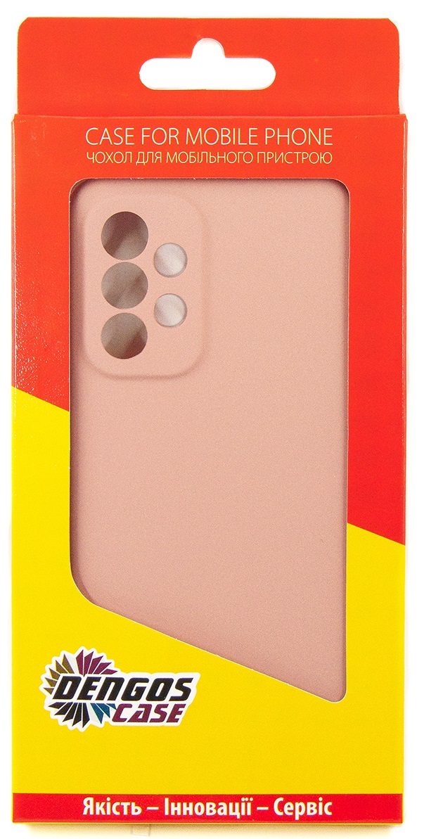 Накладка DENGOS для Samsung Galaxy A33 Soft Pink (DG-TPU-SOFT-01) · 5