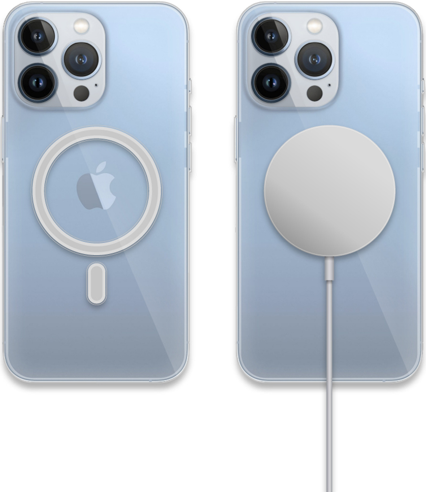 Накладка INTALEO Clear з MagSafe для Apple iPhone 13 Pro Max (1283126519840) · 2
