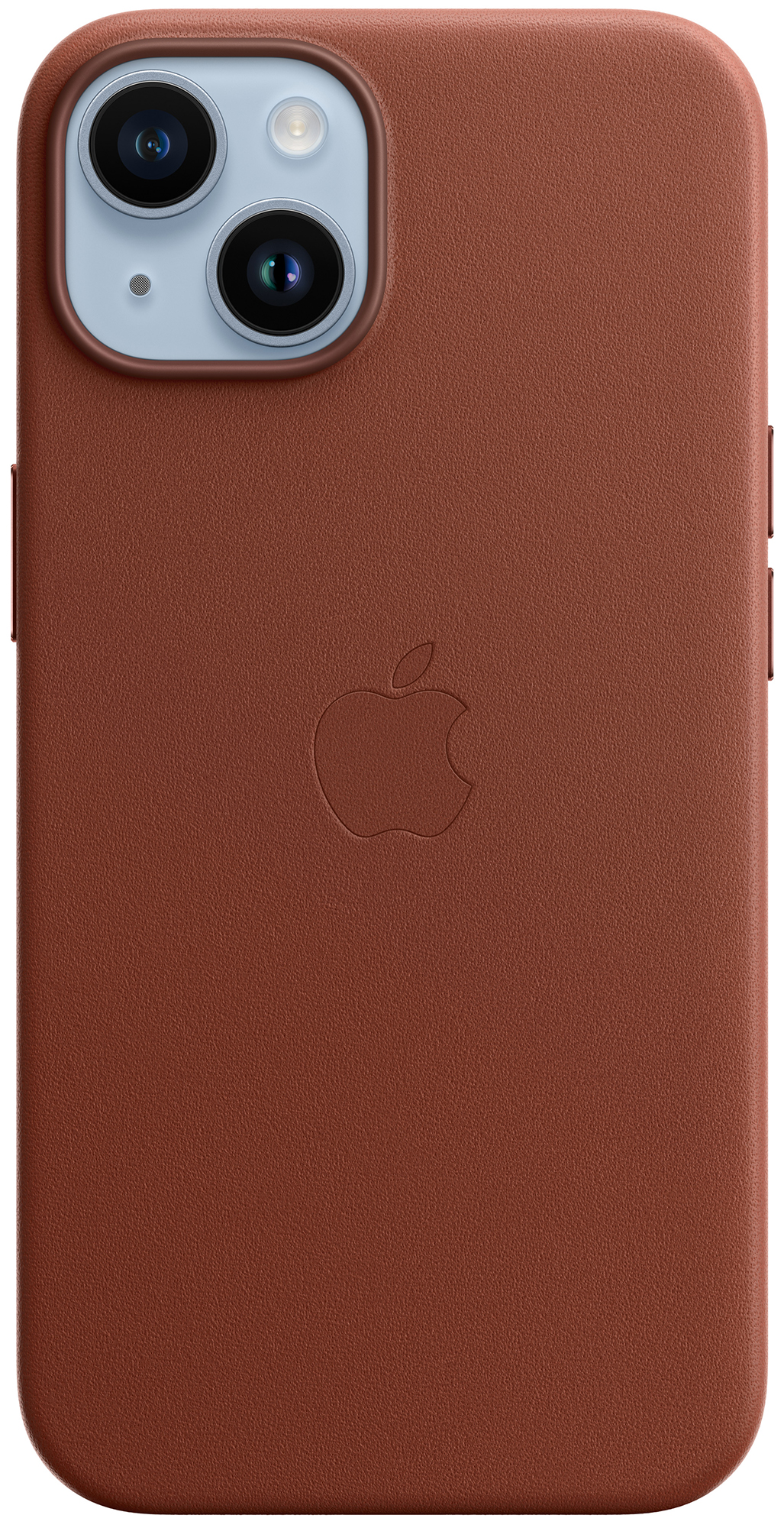 Накладка APPLE iPhone 14 Leather Case with MagSafe Umber (MPP73ZE/A) в Києві