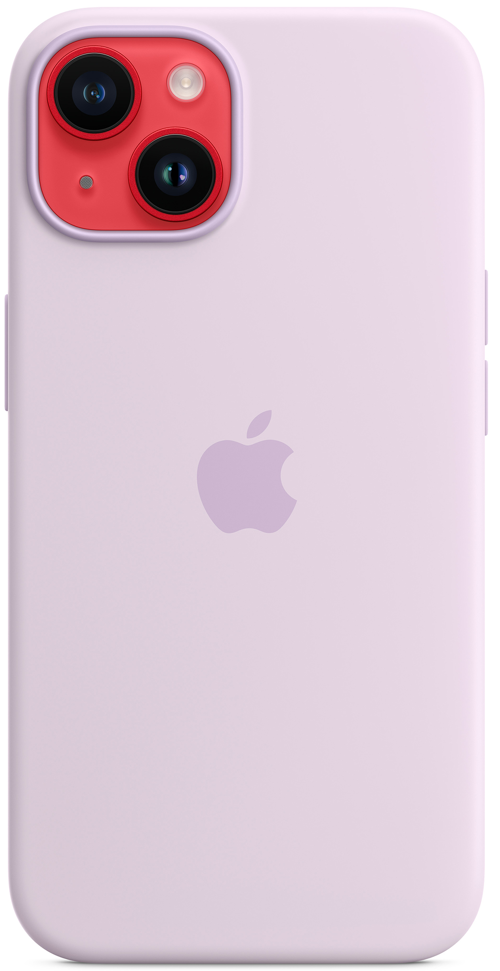 Накладка APPLE iPhone 14 Silicone Case with MagSafe Lilac (MPRY3ZE/A) · 4