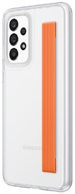 Накладка SAMSUNG Slim Strap Cover для Samsung Galaxy A33 Transparent (EF-XA336CTEGRU) · 2