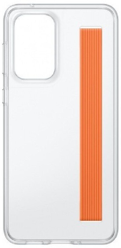 Накладка SAMSUNG Slim Strap Cover для Samsung Galaxy A33 Transparent (EF-XA336CTEGRU) · 3