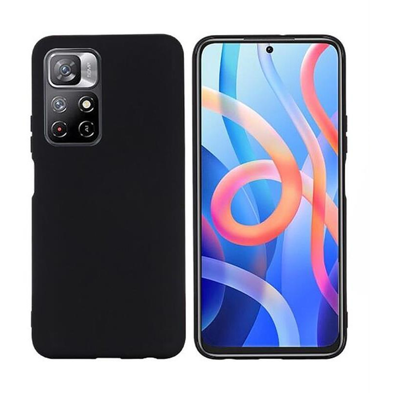 Накладка BECOVER для Xiaomi Redmi Note 11 4G Black (707634) · 3