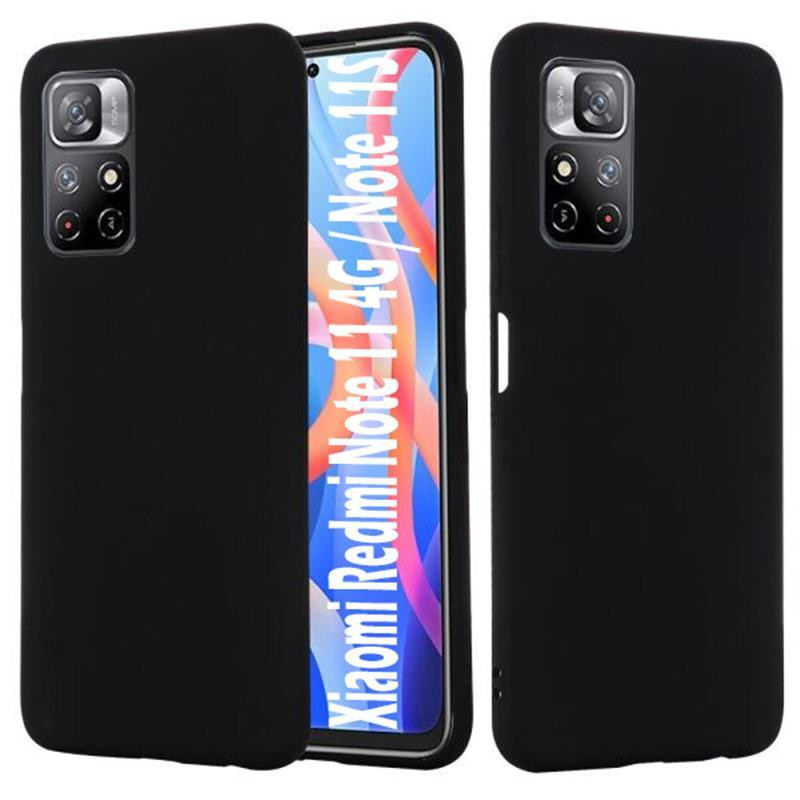 Накладка BECOVER для Xiaomi Redmi Note 11 4G Black (707634) · 4