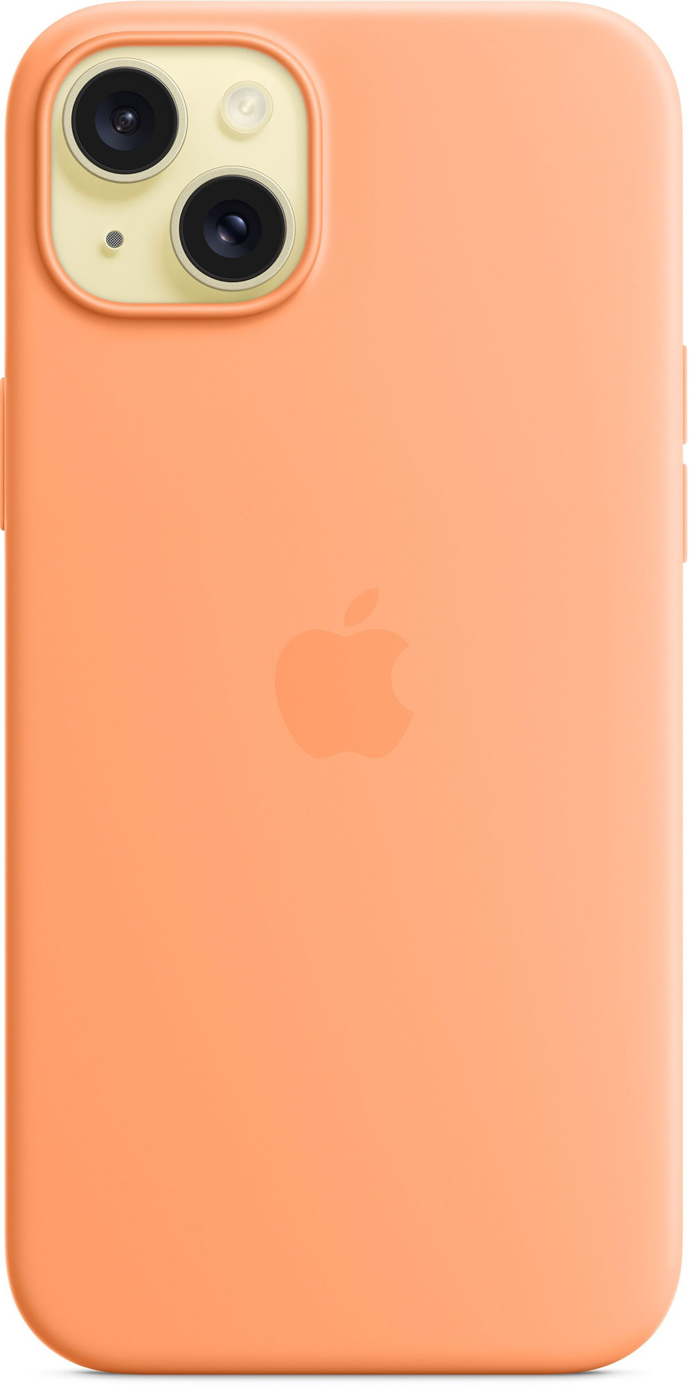 Накладка APPLE iPhone 15 Plus Silicone Case with MagSafe Orange Sorbet (MT173ZM/A) в Києві