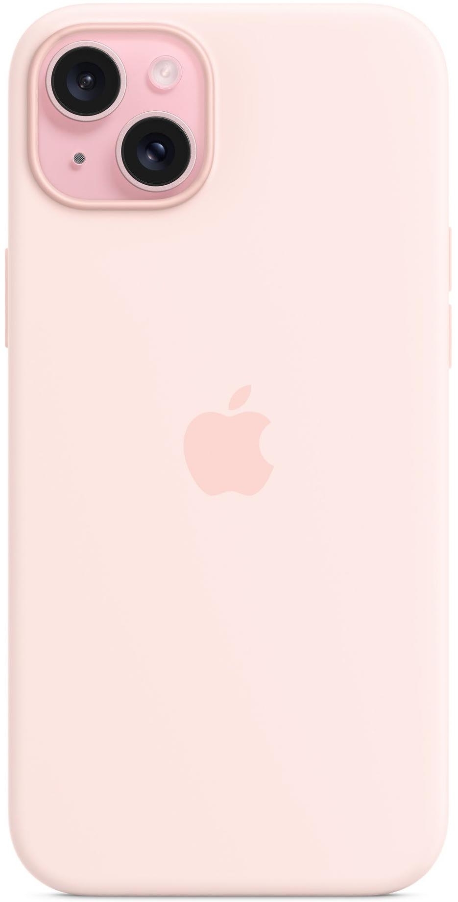 Накладка APPLE iPhone 15 Plus Silicone Case with MagSafe Light Pink (MT143ZM/A) в Києві