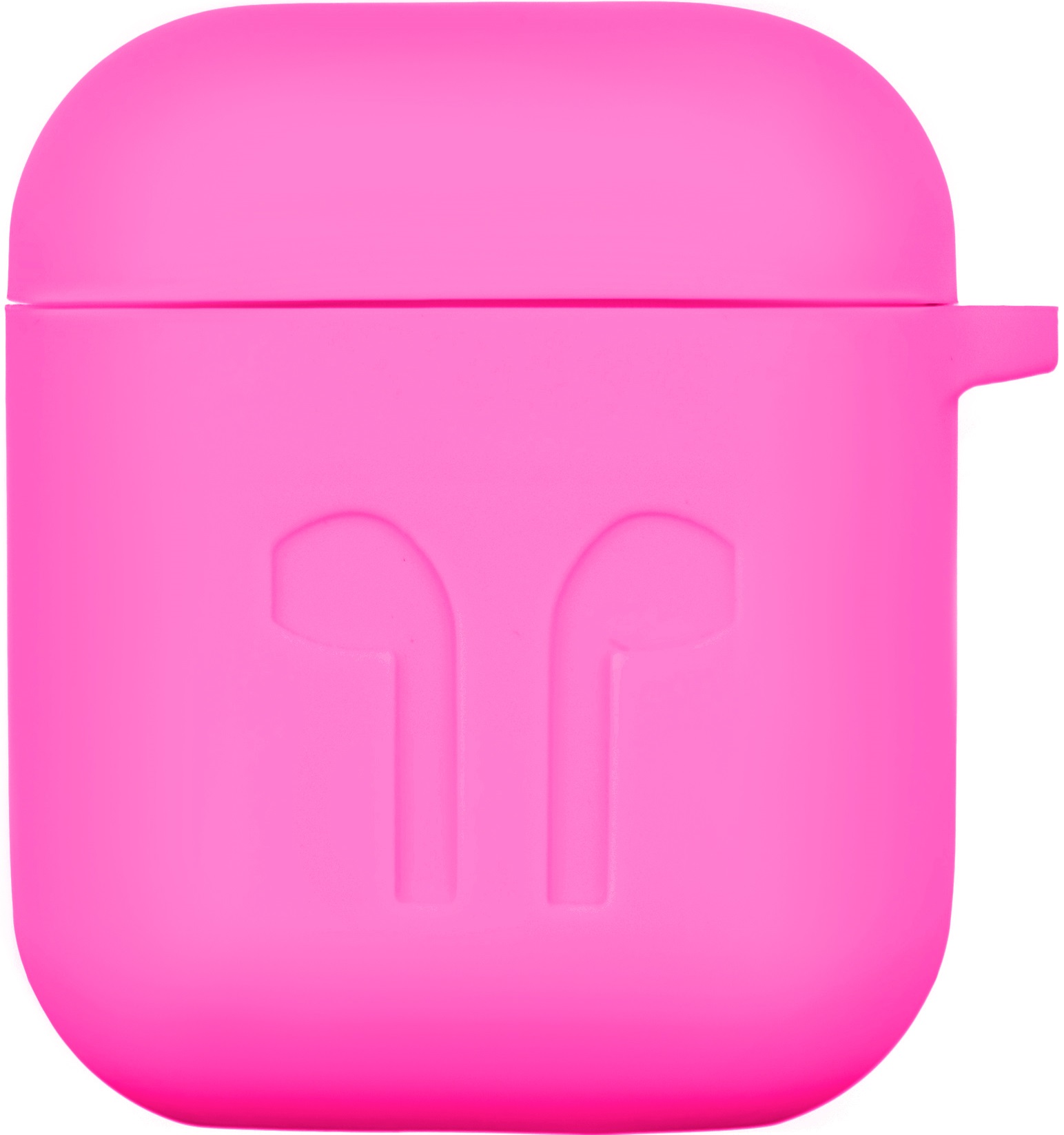 Чохол 2Е для Apple AirPods Pure Color Silicone Imprint (1.5mm) Fuchsia (2E-AIR-PODS-IBSI-1.5-FK) в Києві