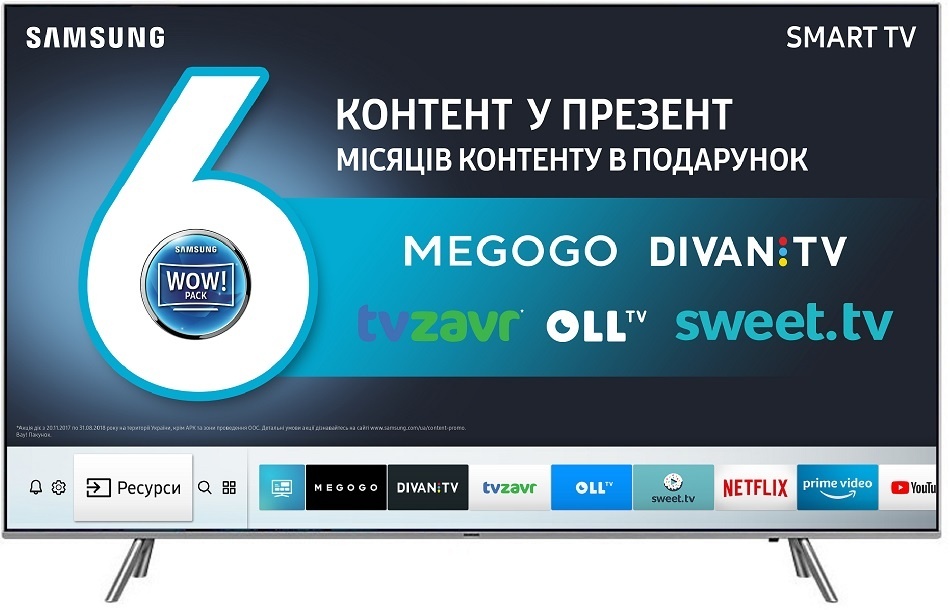 Телевізор SAMSUNG QE65Q6FNAUXUA в Києві