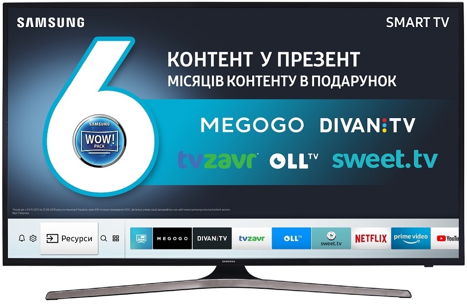 Телевизор SAMSUNG UE65MU6100UXUA в Киеве