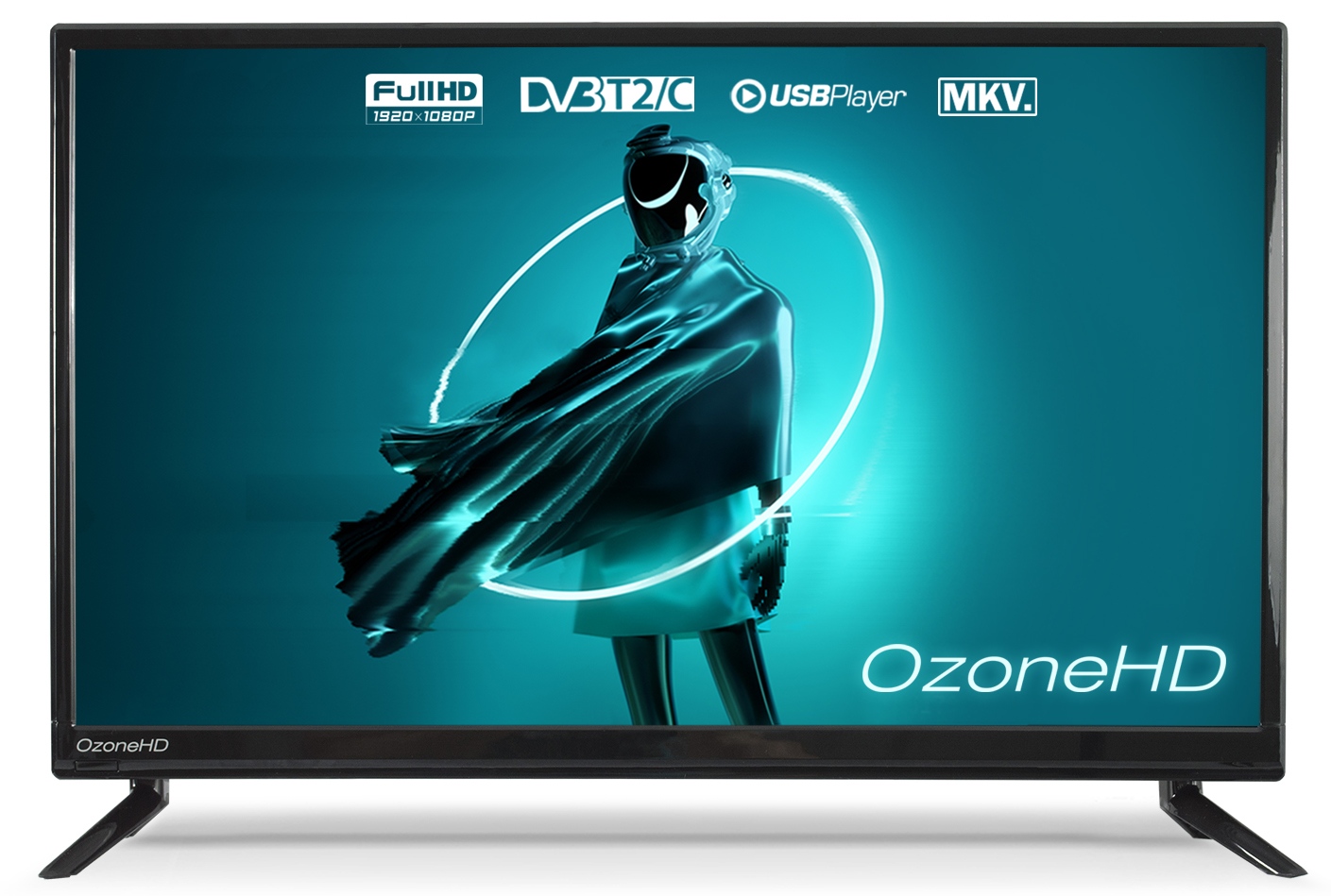 ᐉ Телевізор OZONEHD 24HQ92T2 — купити в Києві і Україні | Ціна та