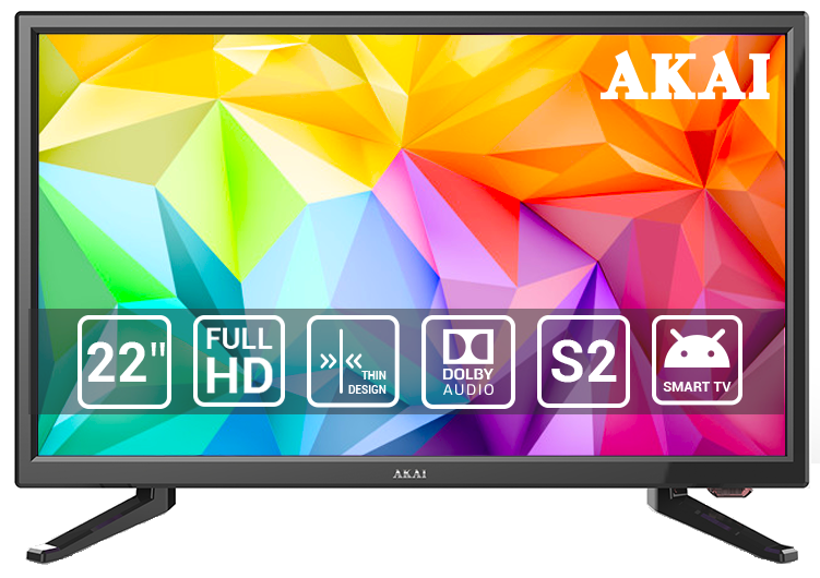 

Телевизор LED AKAI UA22LED1T2S