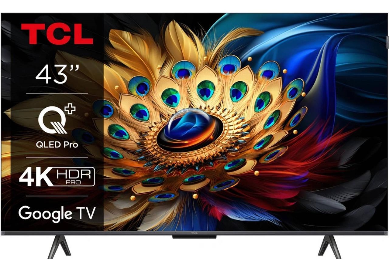 Телевізор 43" TCL QLED 4K 60Hz Smart Google TV Titan в Києві