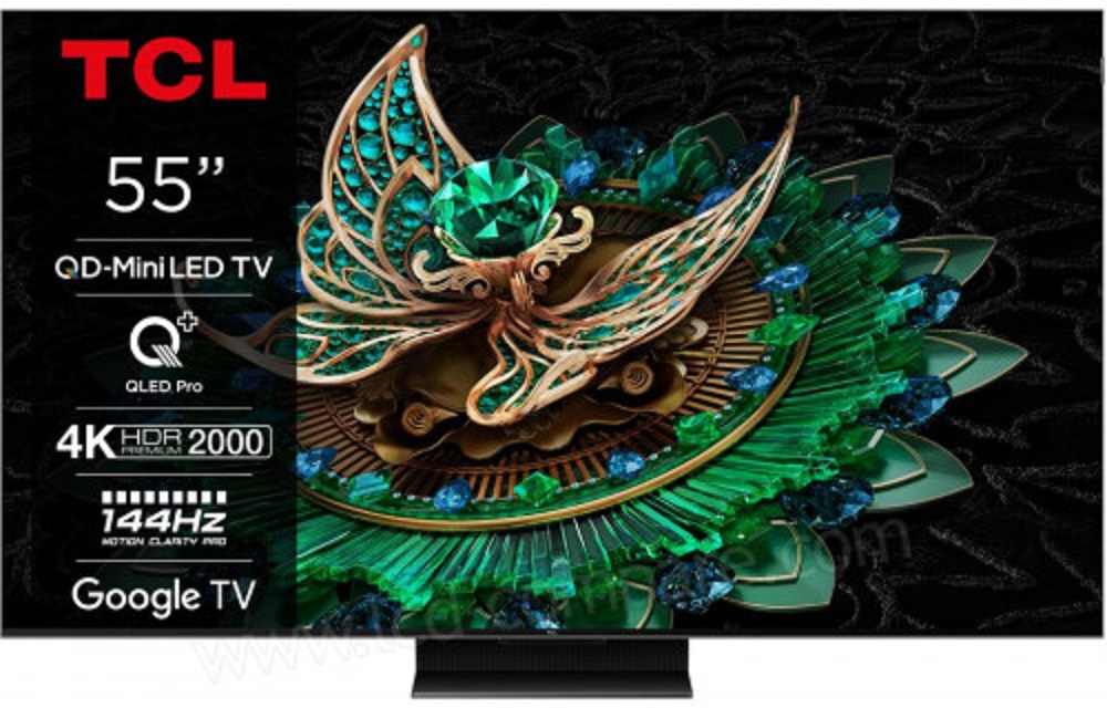 Телевизор 55" TCL MiniLED 4K 144Hz Smart Google TV Titan ONKYO sound в Киеве