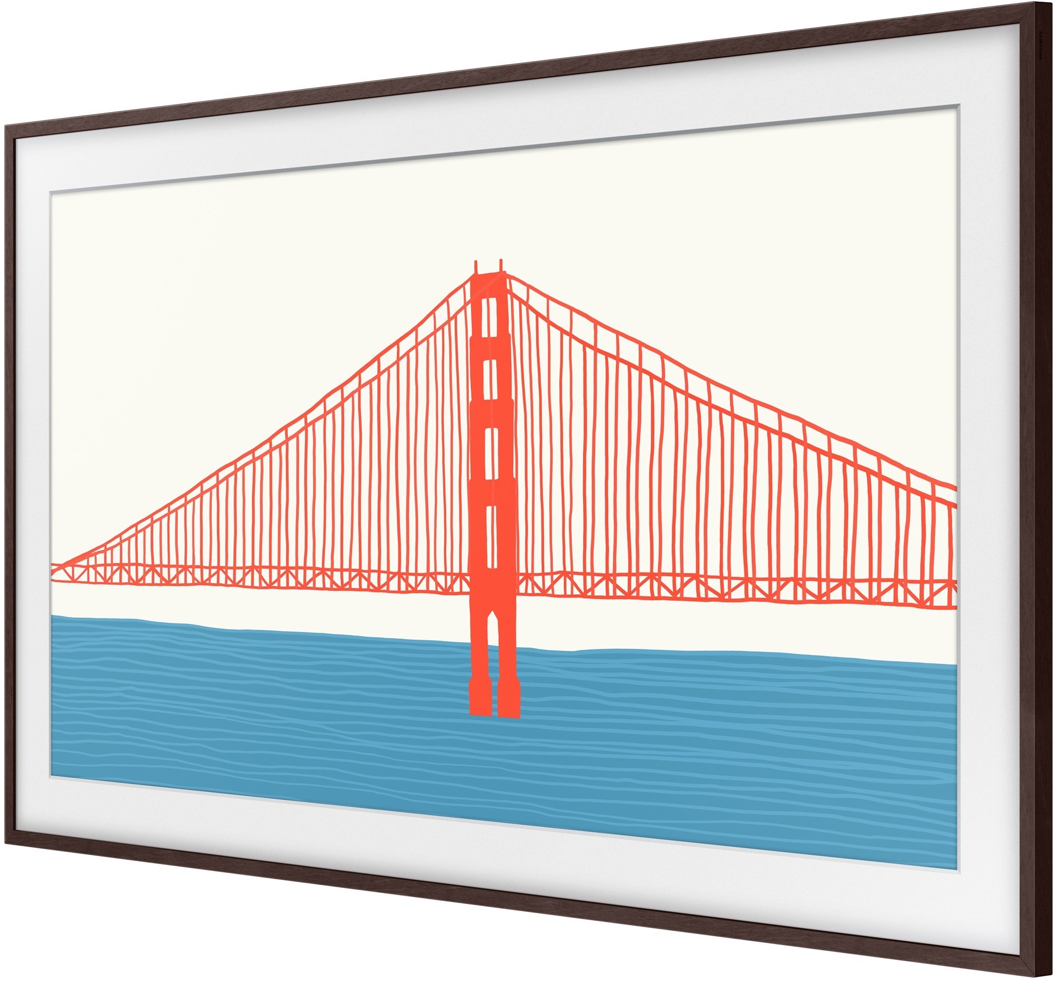 Рамка для ТВ SAMSUNG FRAME 50 Brown (VG-SCFA50BWBRU) · 2