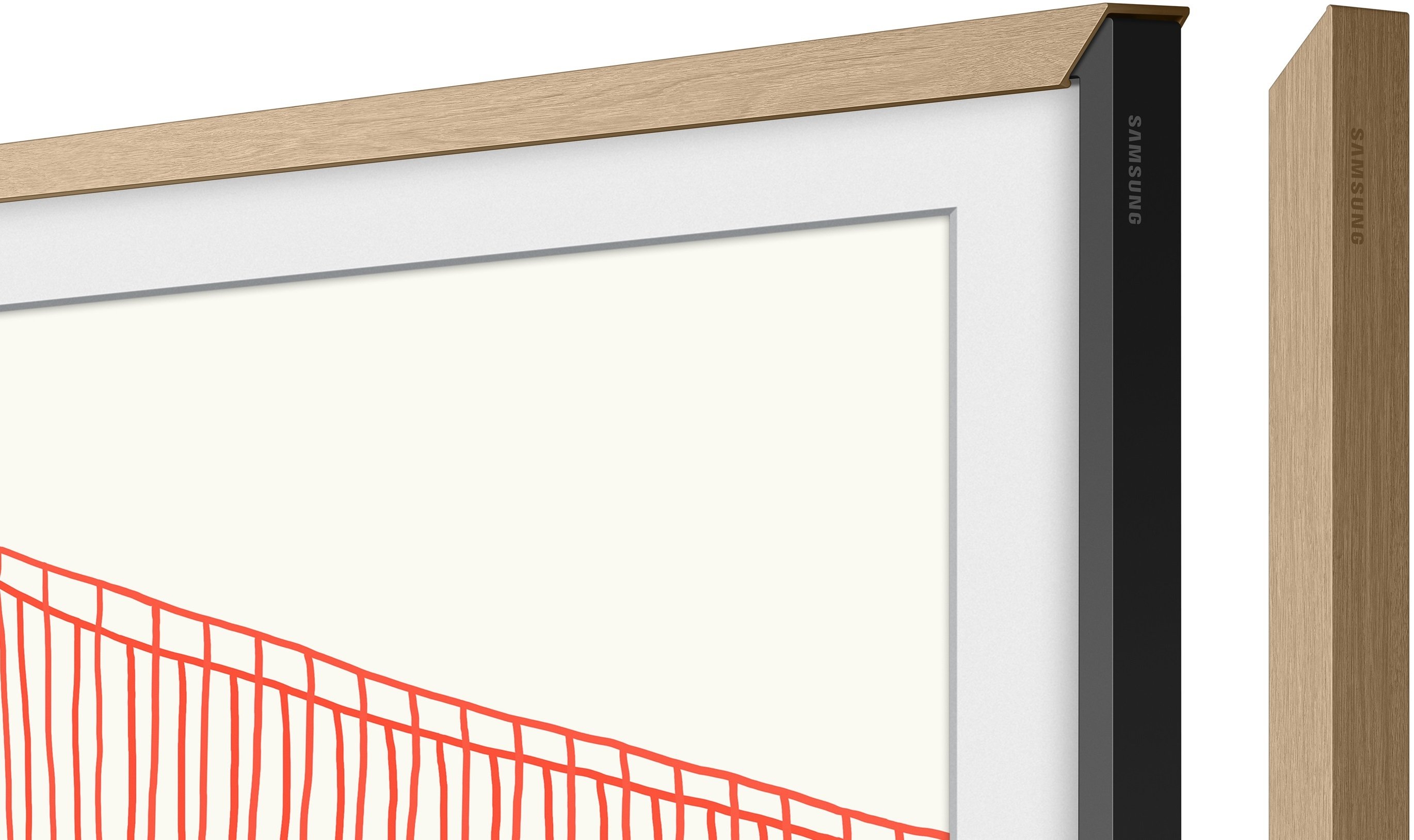 Рамка для ТВ SAMSUNG FRAME 65 Teak (VG-SCFA65TKBRU) · 4