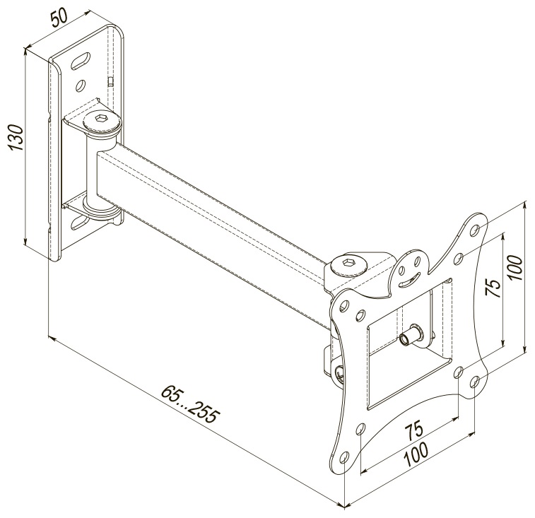 Кронштейн 13"-28" HITECHNIC KS73013ET · 4
