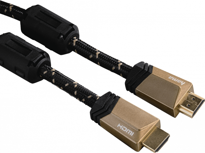 

Кабель Hama HDMI Premium AM/AM ферити 1.5 м Black (00122210)