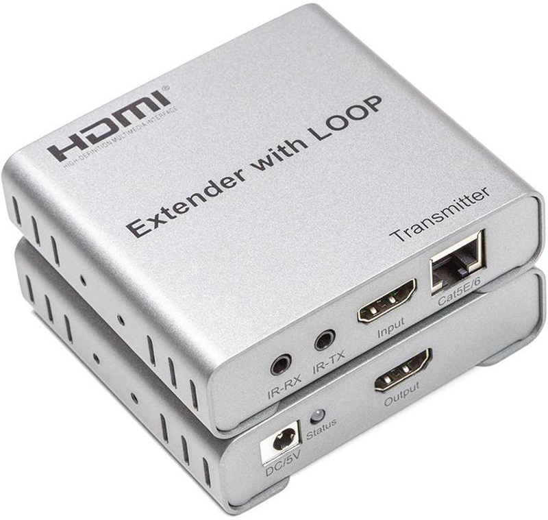 Подовжувач HDMI сигналу POWERPLANT HDMI (HDES12-LOOP) (CA912964) в Києві