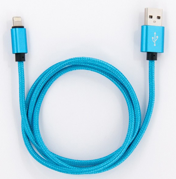 Кабель DENGOS Jack 3.5мм-3.5мм 1м Blue · 2
