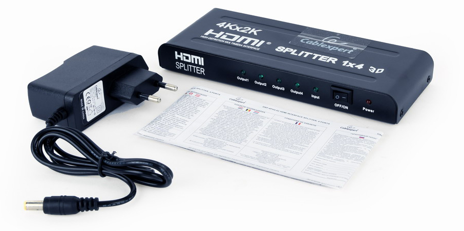 Розгалужувач CABLEXPERT HDMI (DSP-4PH4-02) · 2