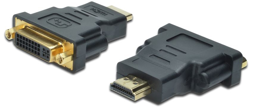 Адаптер ASSMANN HDMI to DVI-I (24+5) Black (AK-330505-000-S) в Києві