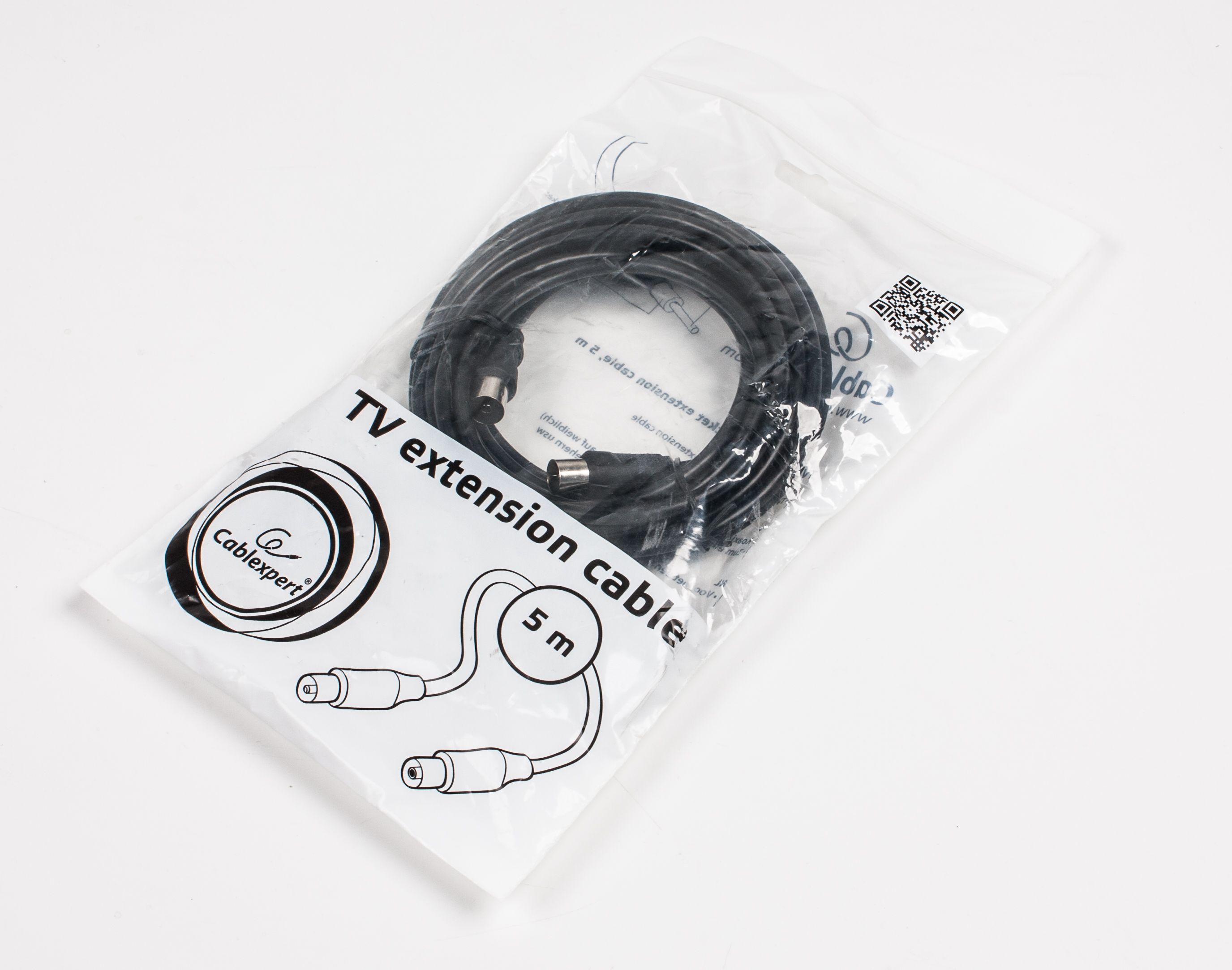 Антенний кабель-подовжувач CABLEXPERT 5м (CCV-515-5M) · 4