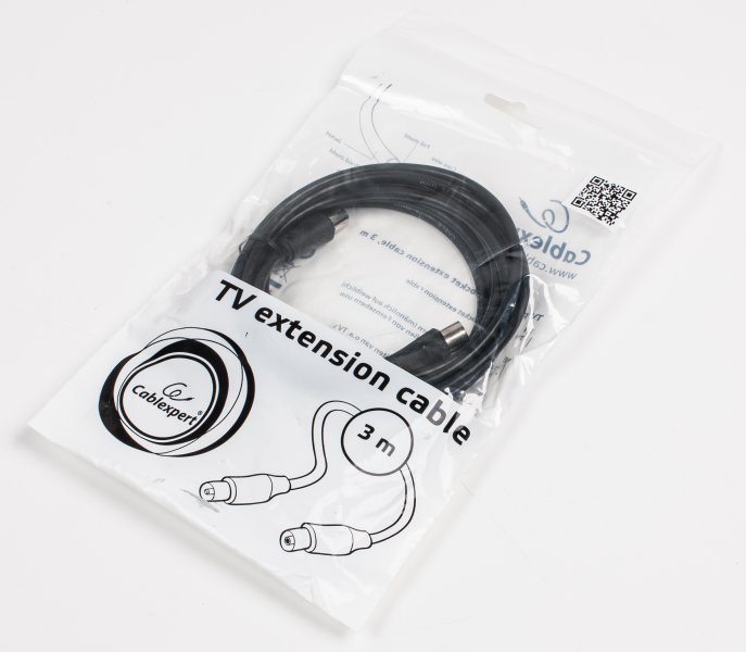Антенний кабель-подовжувач CABLEXPERT 3м (CCV-515-3M) · 3