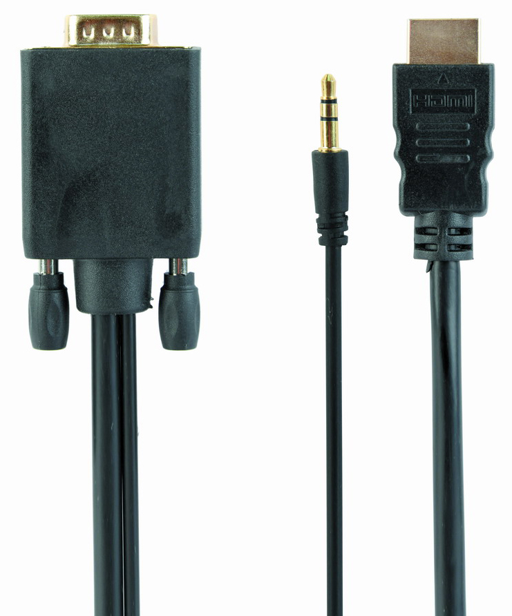 Кабель CABLEXPERT HDMI - VGA 5м (A-HDMI-VGA-03-5M) в Киеве
