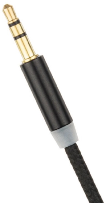 Кабель GELIUS AUX 3.5мм-3.5мм 1м Black (56740) · 2