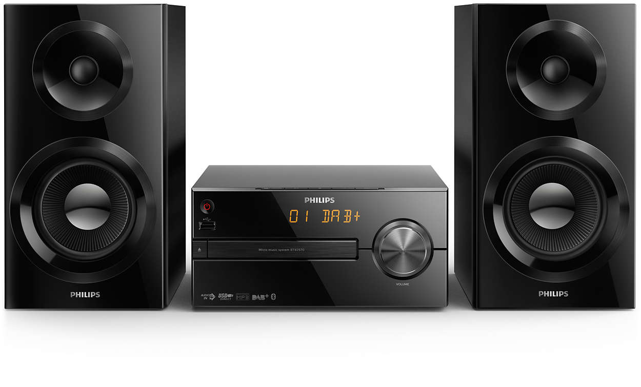 

Музыкальный центр PHILIPS BTB2570