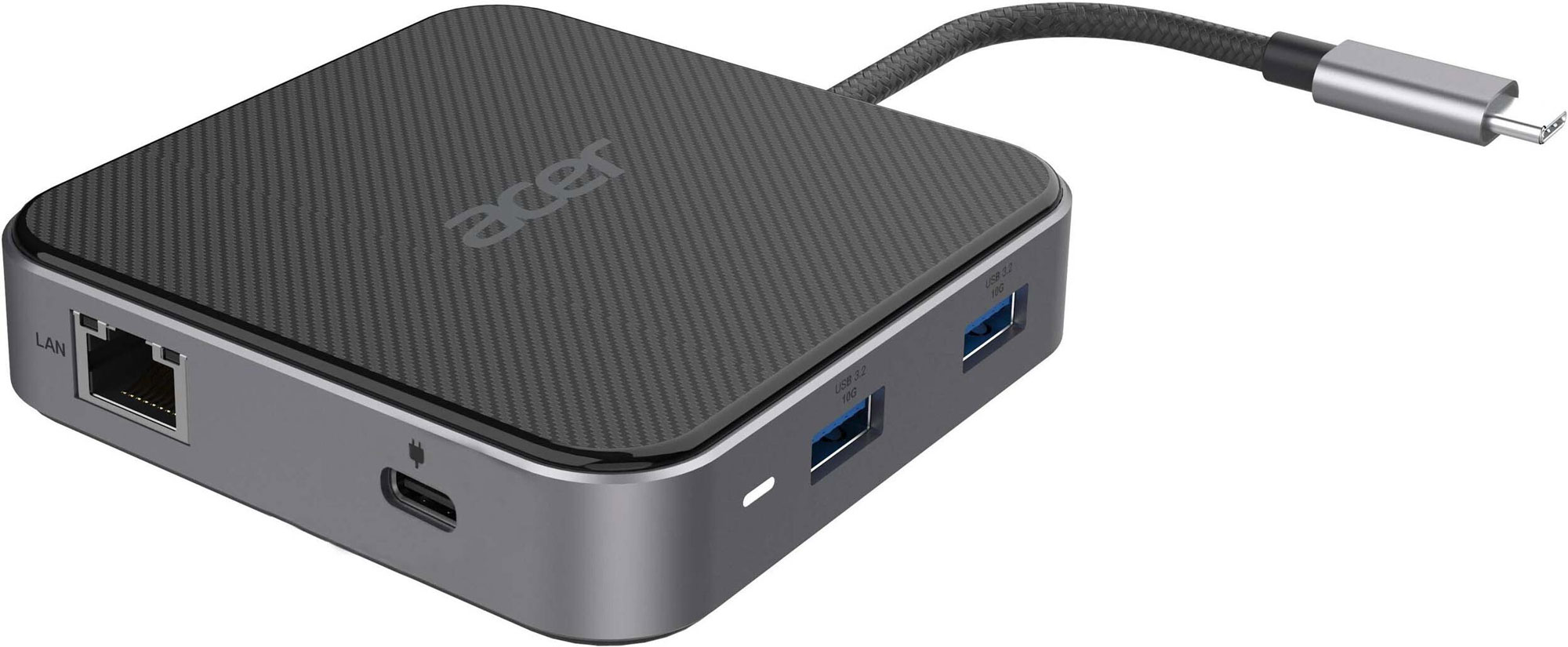 Док-станция ACER 7in1 8K HDMI DP 2xUSB3.2 USB-C RJ45 3.5mm AP (HP.DSCAB.013) в Киеве