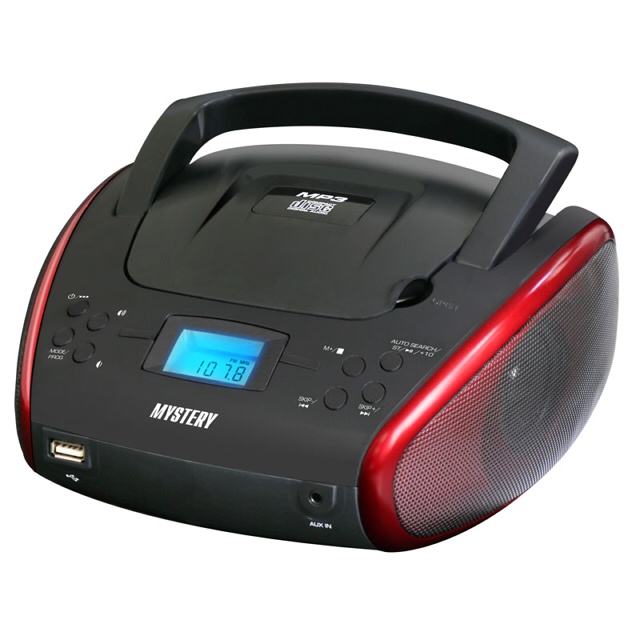 

Магнитола MYSTERY BM-6114U (black+red)