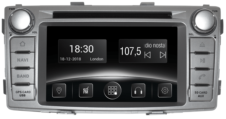 Автомагнітола GAZER CM5006-N5 в Києві