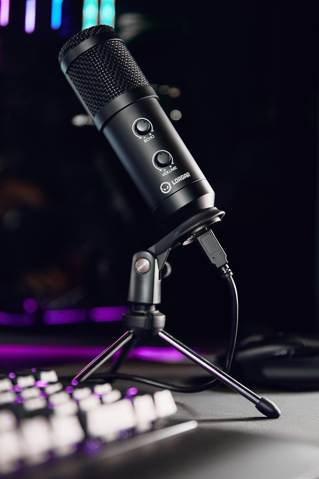 Мікрофон LORGAR CMT313 WHOLE BLACK (LRG-CMT313) · 5