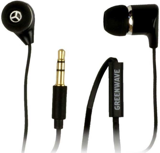 

Наушники GREENWAVE EX-018M Black
