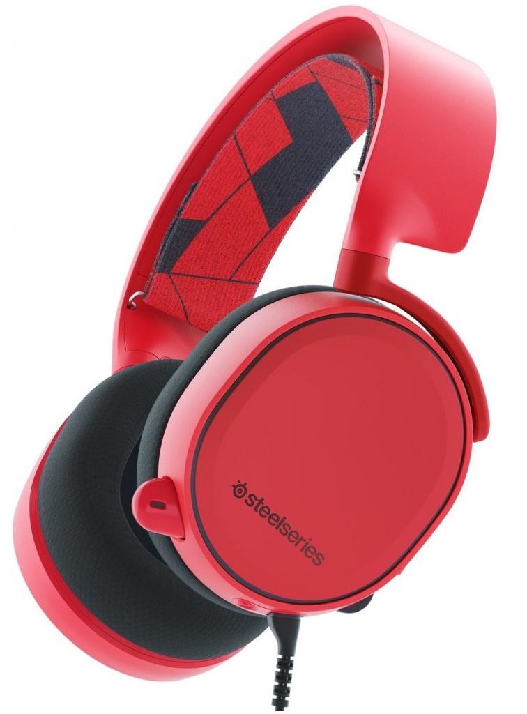 

Игровая гарнитура STEELSERIES Arctis 3 Solar Red (61435)