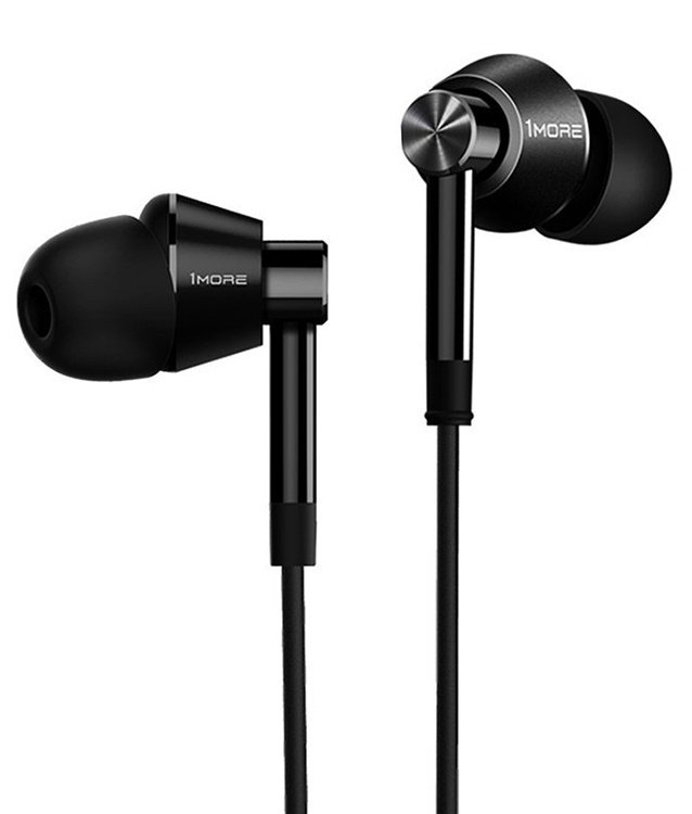 

Навушники 1MORE Dual Driver Mic Black (E1017)