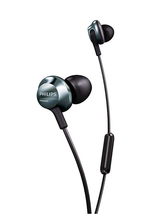 

Наушники PHILIPS PRO6305BK Mic Black