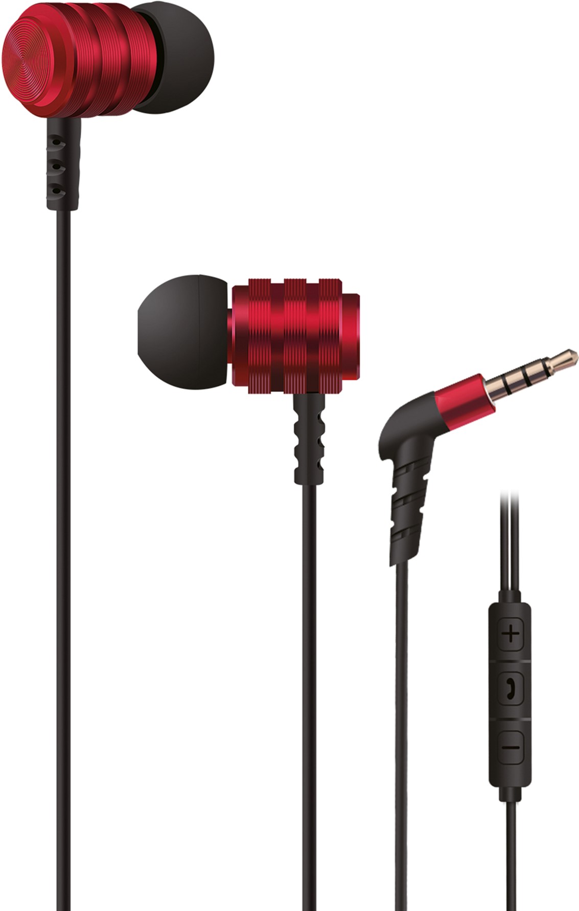 

Наушники 2E X1 Extra Bass Mic Red (2E-IEX1RD)