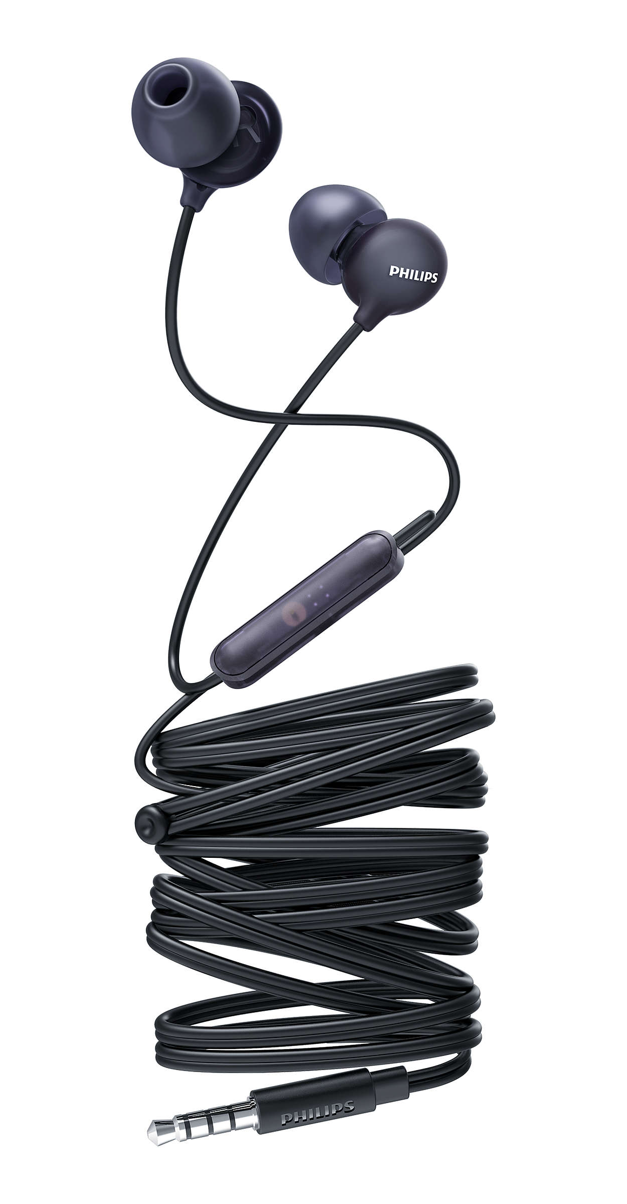 

Наушники PHILIPS SHE2405BK Mic Black