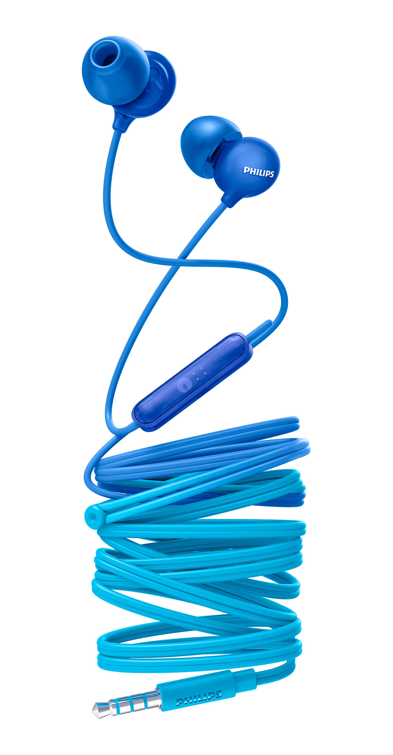

Наушники PHILIPS SHE2405BL Mic Blue
