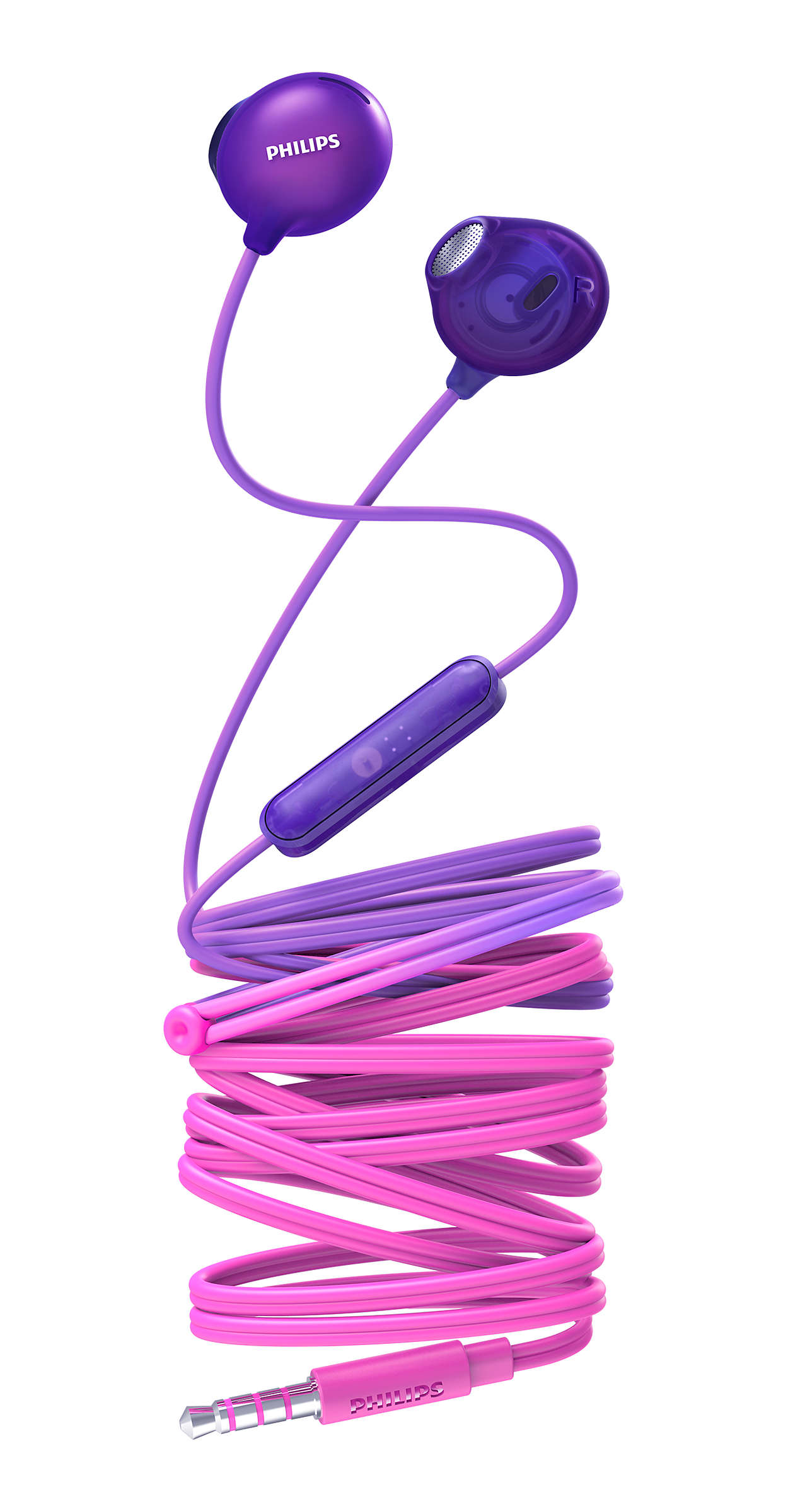 

Навушники PHILIPS SHE2305PP Mic Purple