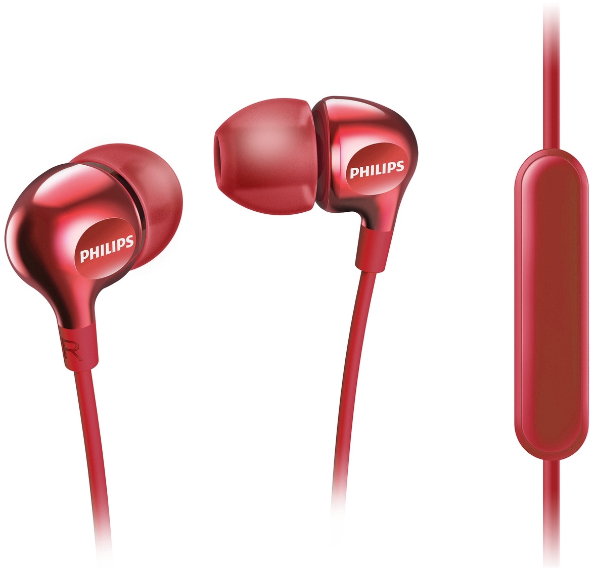

Наушники PHILIPS SHE3555RD Mic Red