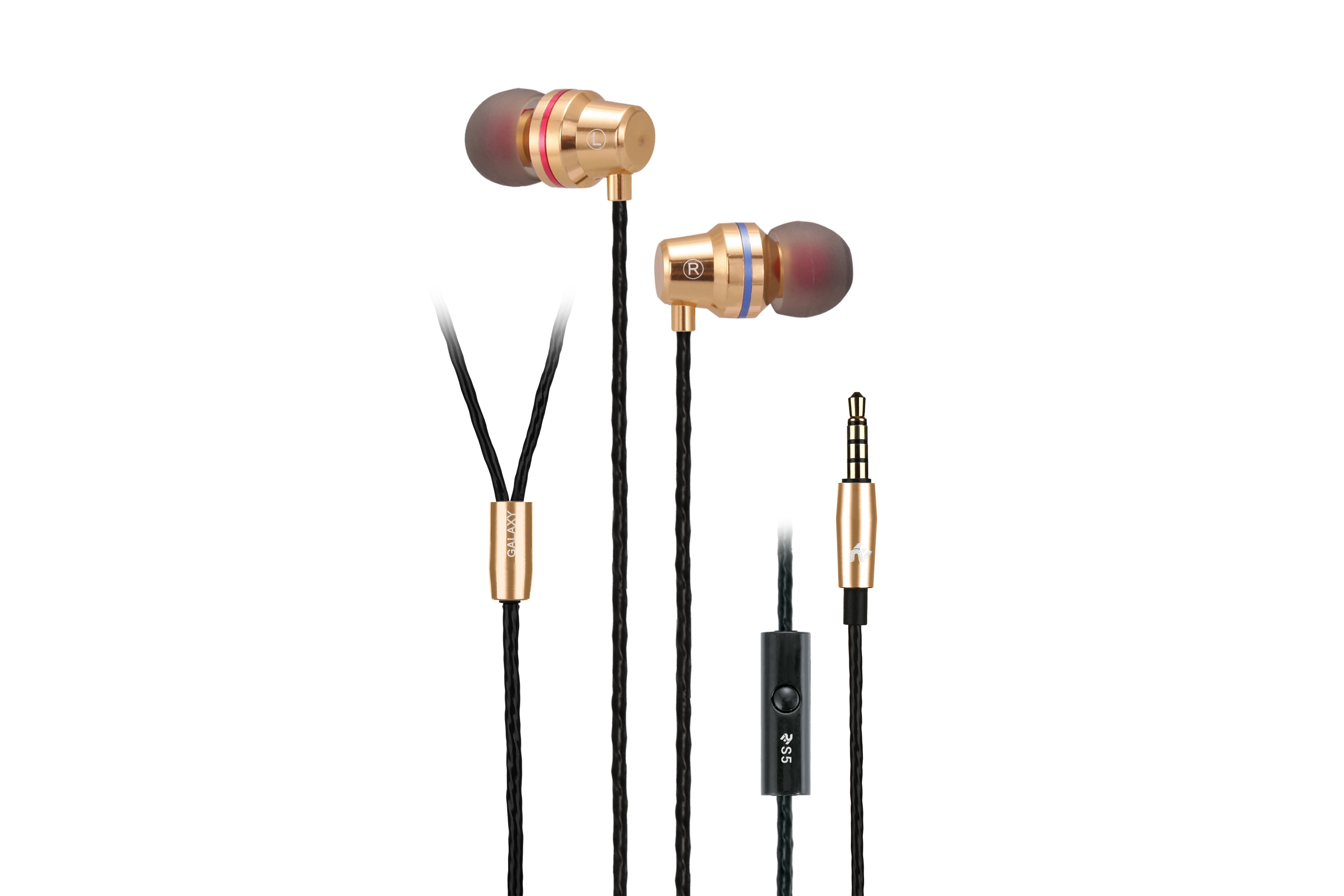 

Наушники 2E S5 Galaxy Mic Gold (2E-IES5GD)
