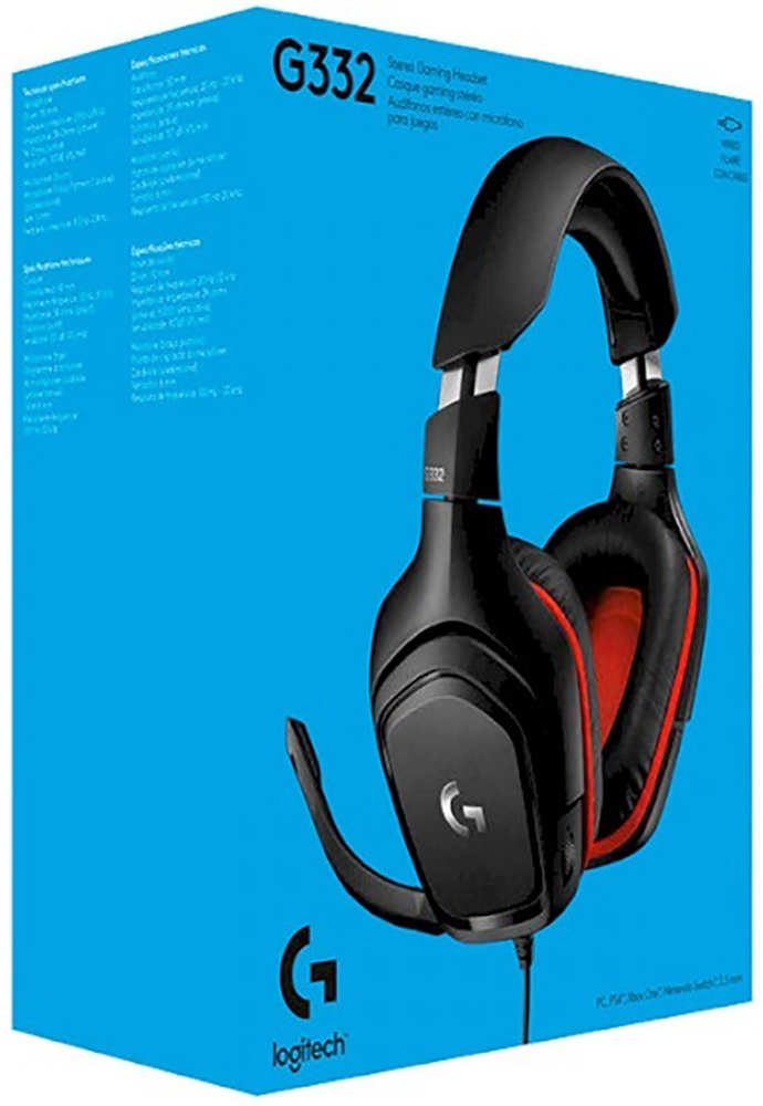Ігрова гарнітура LOGITECH G332 (981-000757) · 5