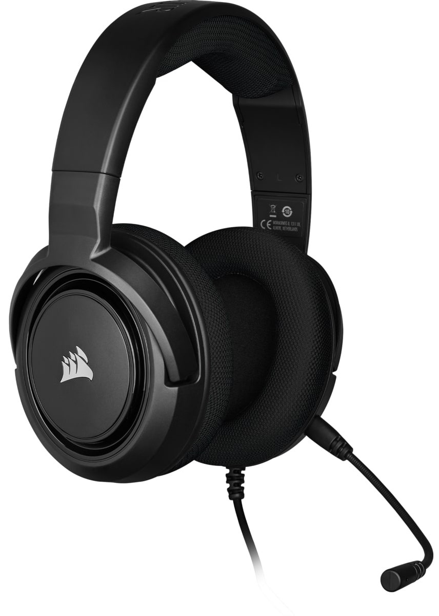 Гарнiтура ігрова CORSAIR HS35 Carbon (CA-9011195-EU) · 2