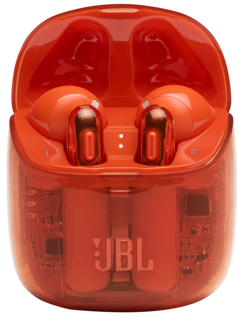 Навушники JBL Tune 225TWS Ghost Orange (JBLT225TWSGHOSTORG) в Києві