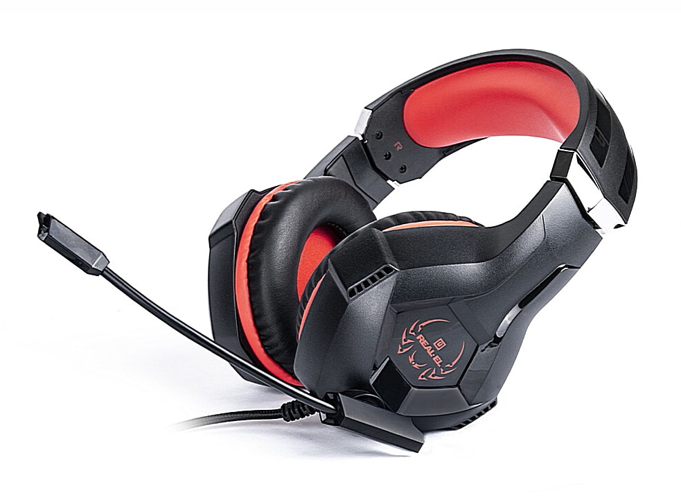 УЦІНКА! Ігрова гарнітура REAL-EL GDX-7575 Black/Red (2009864705111) · 6