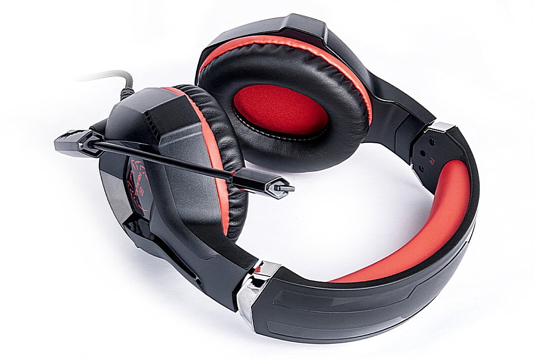 УЦІНКА! Ігрова гарнітура REAL-EL GDX-7575 Black/Red (2009864705111) · 3